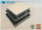Easy Installation Honeycomb Insulation Panels / Honeycomb Backed Stone supplier